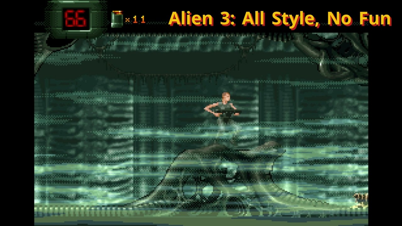 Alien 3 SNES Review: All Style, No Fun