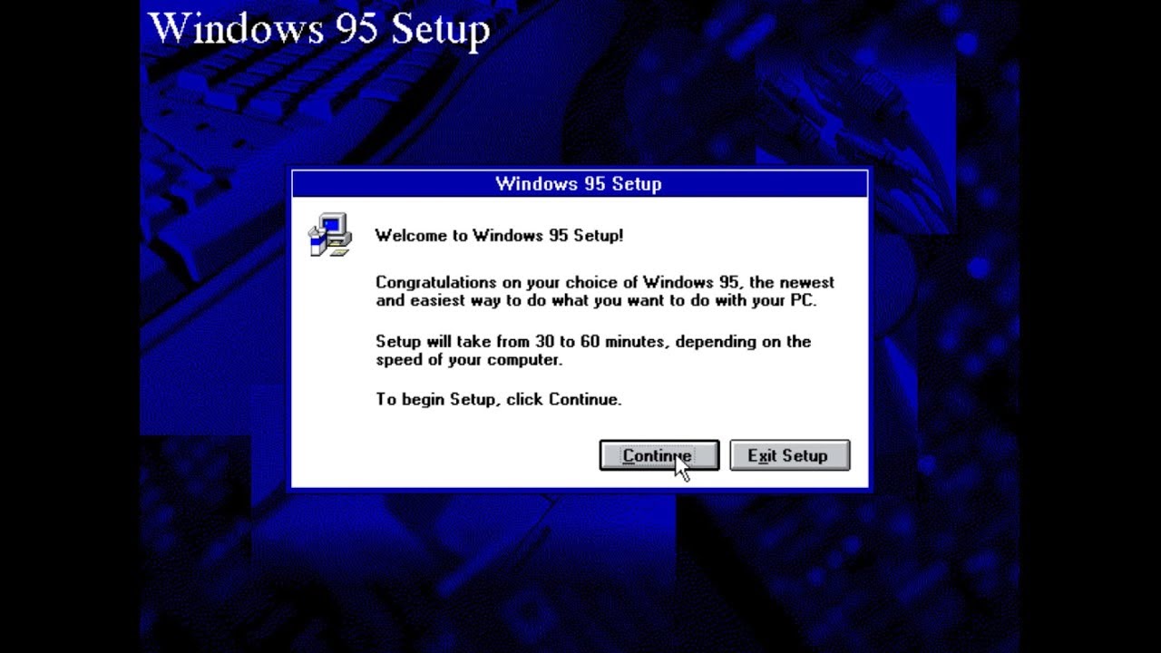 Windows 95 Installation