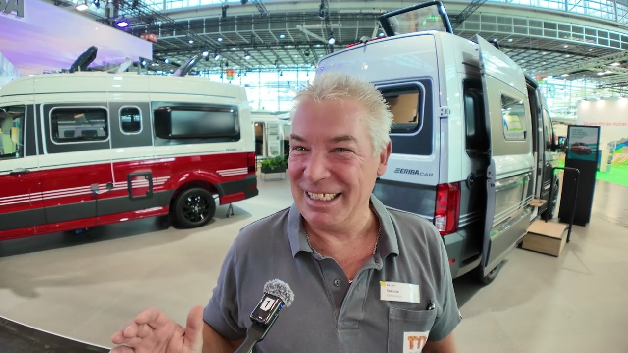 Caravan Salon Düsseldorf Hinter den Kulissen Hallenmeister Semmy im Einsatz für Wohnmobil Aussteller