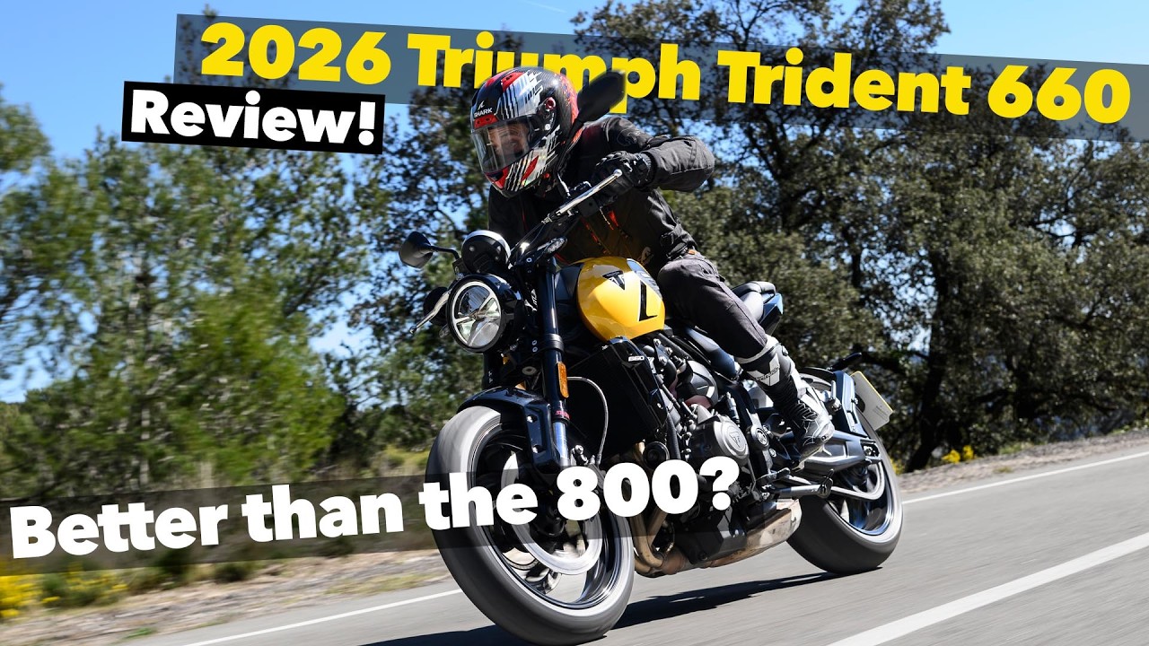 Обзор мотоцикла Triumph Trident 660 2026 года | Всё, что вам действительно нужно от Trident?