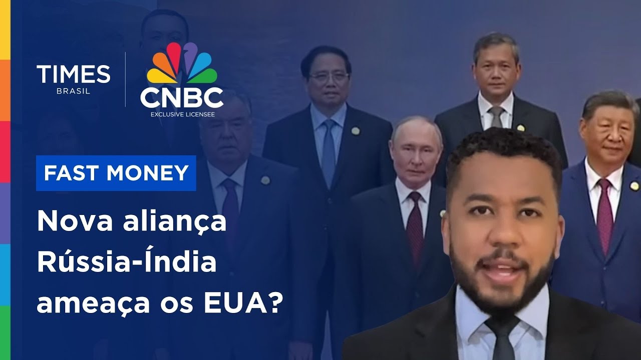 Encontro histórico na China: Rússia, Índia e o impacto nas tarifas de Trump; Renan de Souza analisa