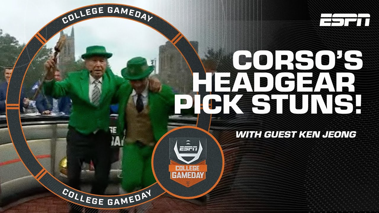 Lee Corso's headgear pick for Duke vs. Notre Dame will STUN you 🤯 | College GameDay