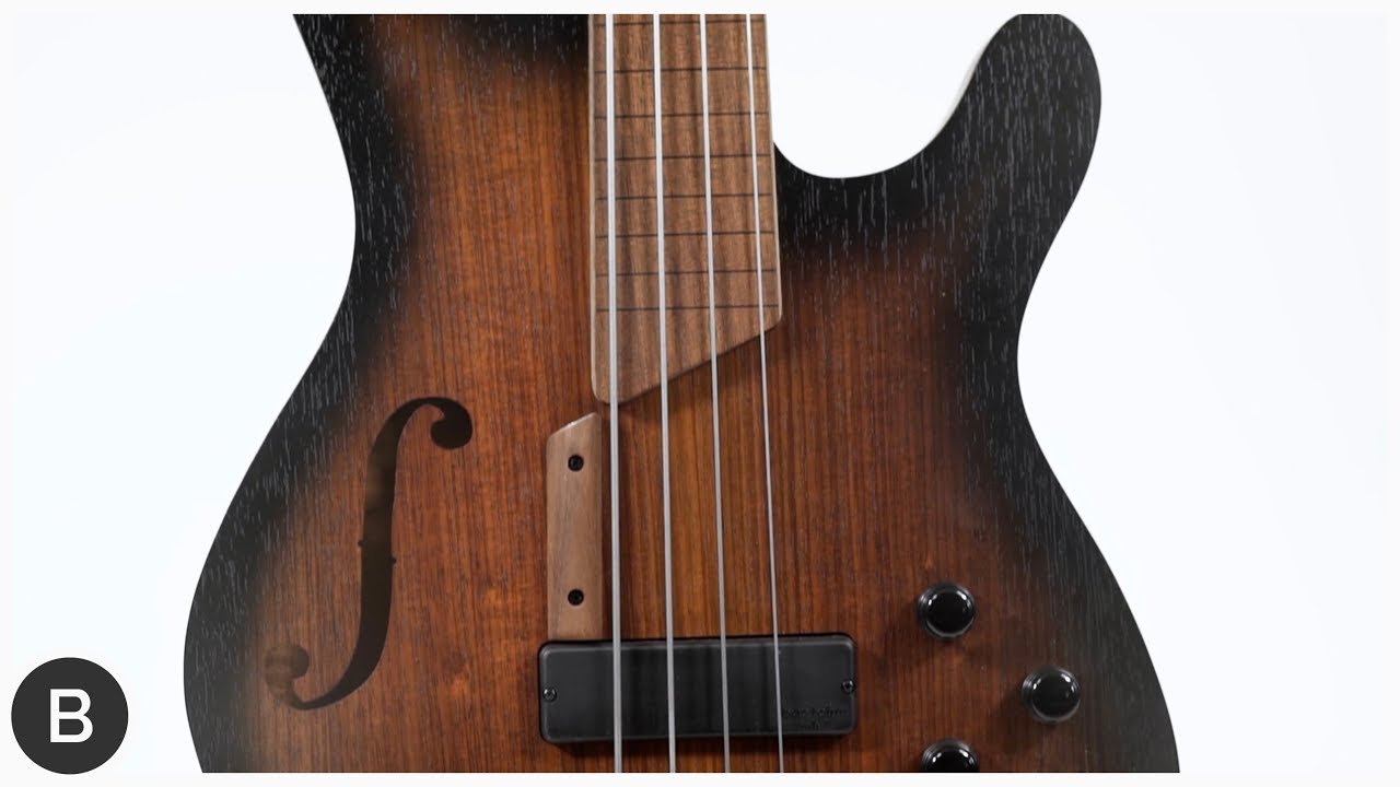 CORT FRETLESS BASS - Artisan B4FL MHPZ