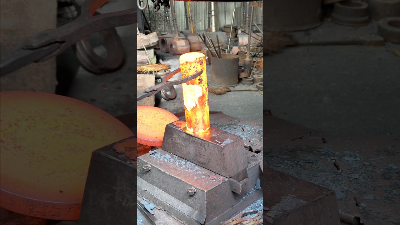Inside the forging factory tour Dedication You Can Hear: The Forge Bell #process #forging #machine