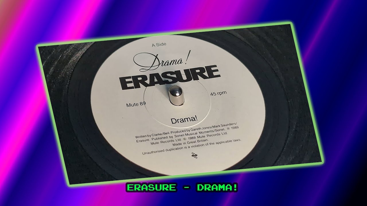 Erasure - Drama! (1989 7