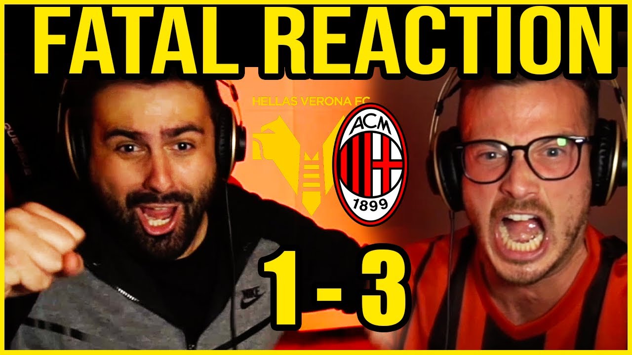 STEVE STAVA QUASI PER SVENIRE!!! VERONA - MILAN: 1-3 // FATAL REACTION
