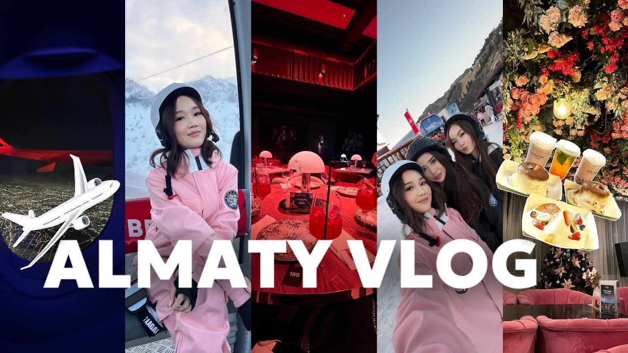 VLOG:Алматыдағы қызықтар🥞☀️✈️