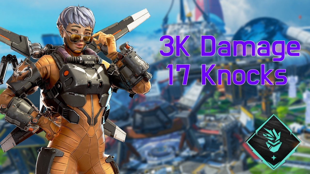 17 Knock And 3k damage Game With Valkyrie (No Commentary)