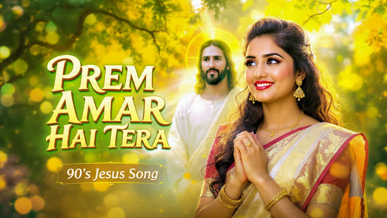 Prem Amar Hai Tera | यिर्मयाह 31:3 | 90's Hindi Jesus Worship Song | Hindi Jesus Worship