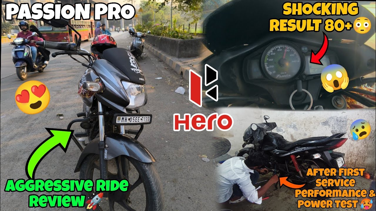 Passion pro BS4 i3S After Service Power & Performance test | Aggressive Ride Review | Top Speed test