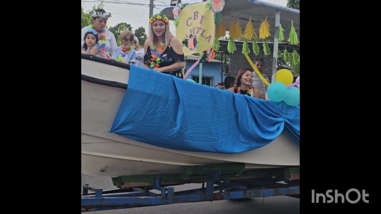Celebrando las fiestas patronales de Acajutla Sonsonate EL Salvador
