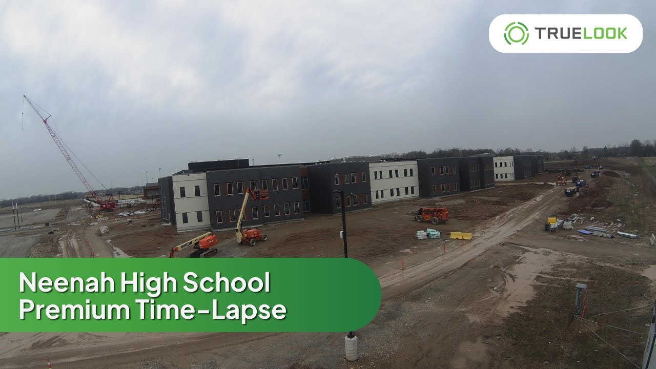 Neenah High School | Premium Construction Time-Lapse