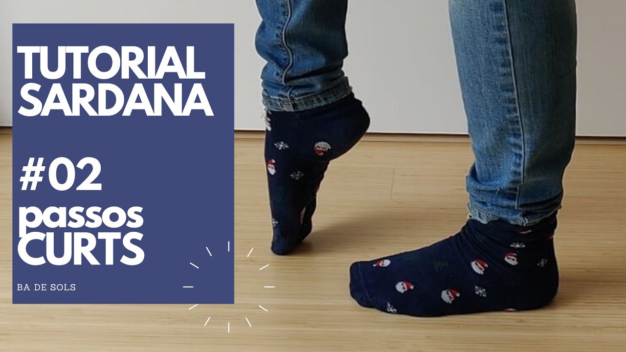 #02 PASSOS CURTS. Sardana Traditional Catalan dance tutorial. SHORT STEP