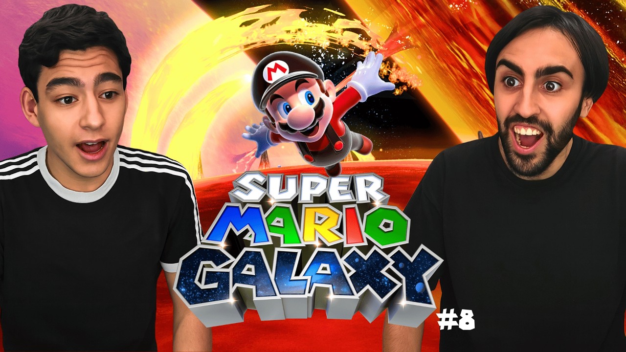 LET'S GO TO THE BLACK | Super Mario Galaxy #8
