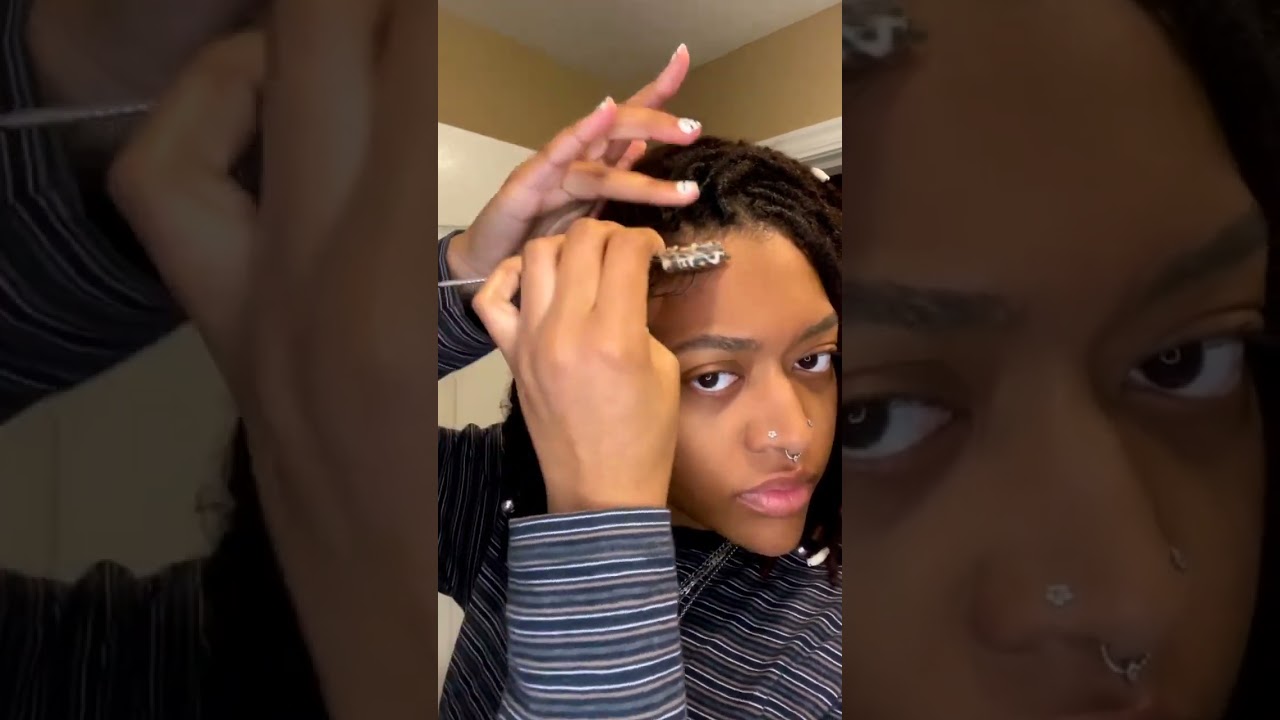 #repost @erinslocs&rsquo;s Secrets to Perfect #locs | Hair Loc Refreshing Routine with Red by Kiss