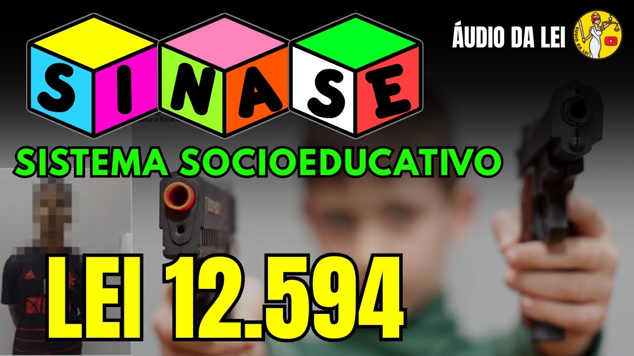 Lei 12.594 Sistema Nacional Socioeducativo | SINASE PARTE 02