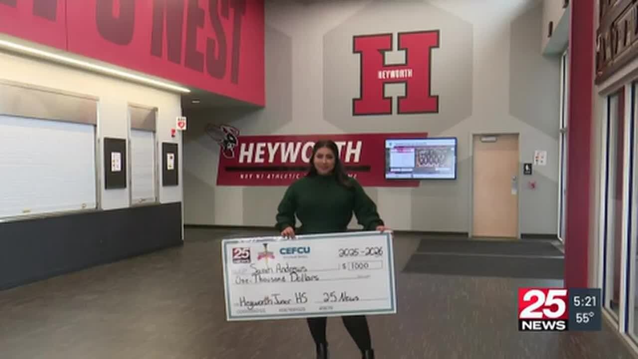 One Class at a Time: Sarah Andrews, Heyworth Junior High