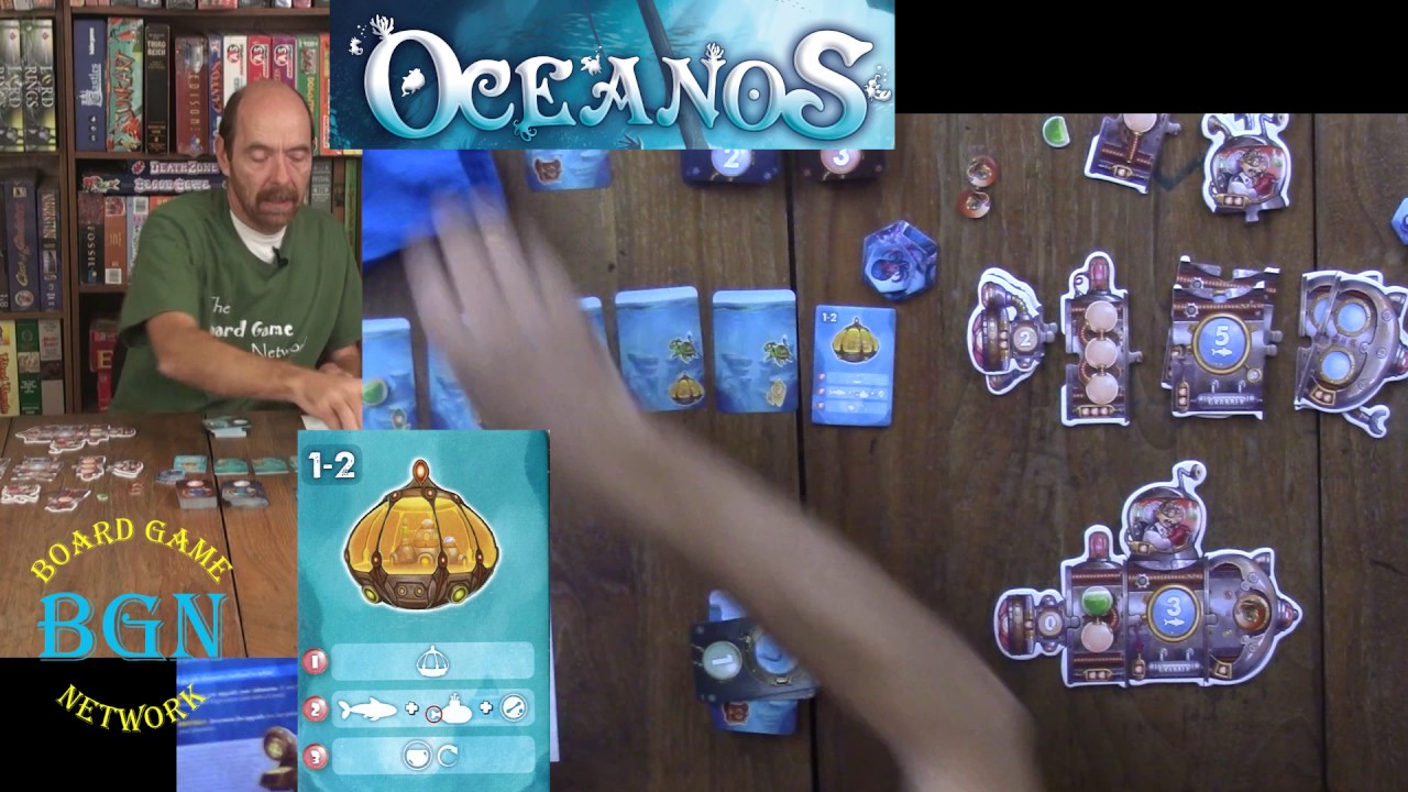 How to Play Oceanos the board game