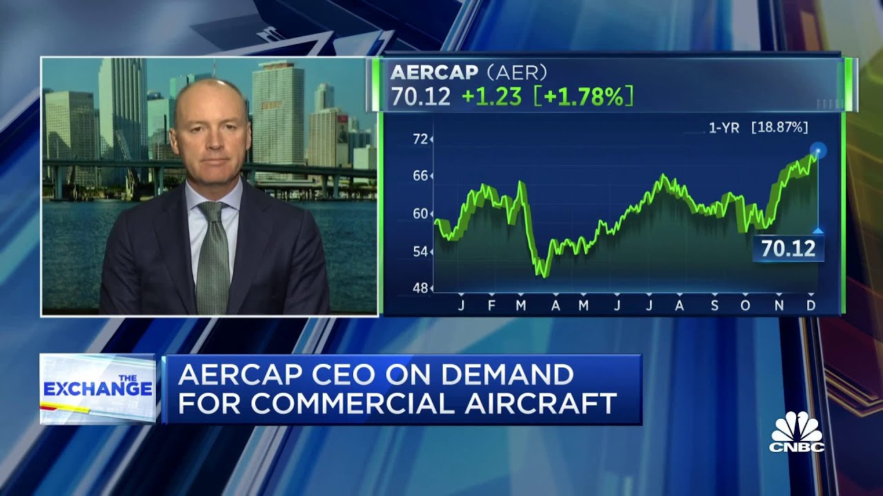 Aviation industry will suffer supply shortages for rest of the decade, says AerCap's Aengus Kelly
