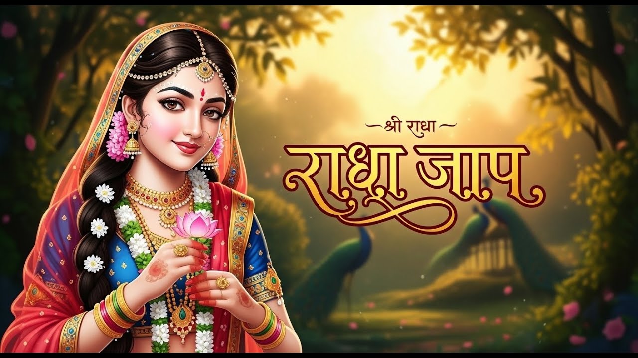 🪷 राधा जाप 🪷 | MORNING SONG | 🪷 RADHA JAAP 🪷
