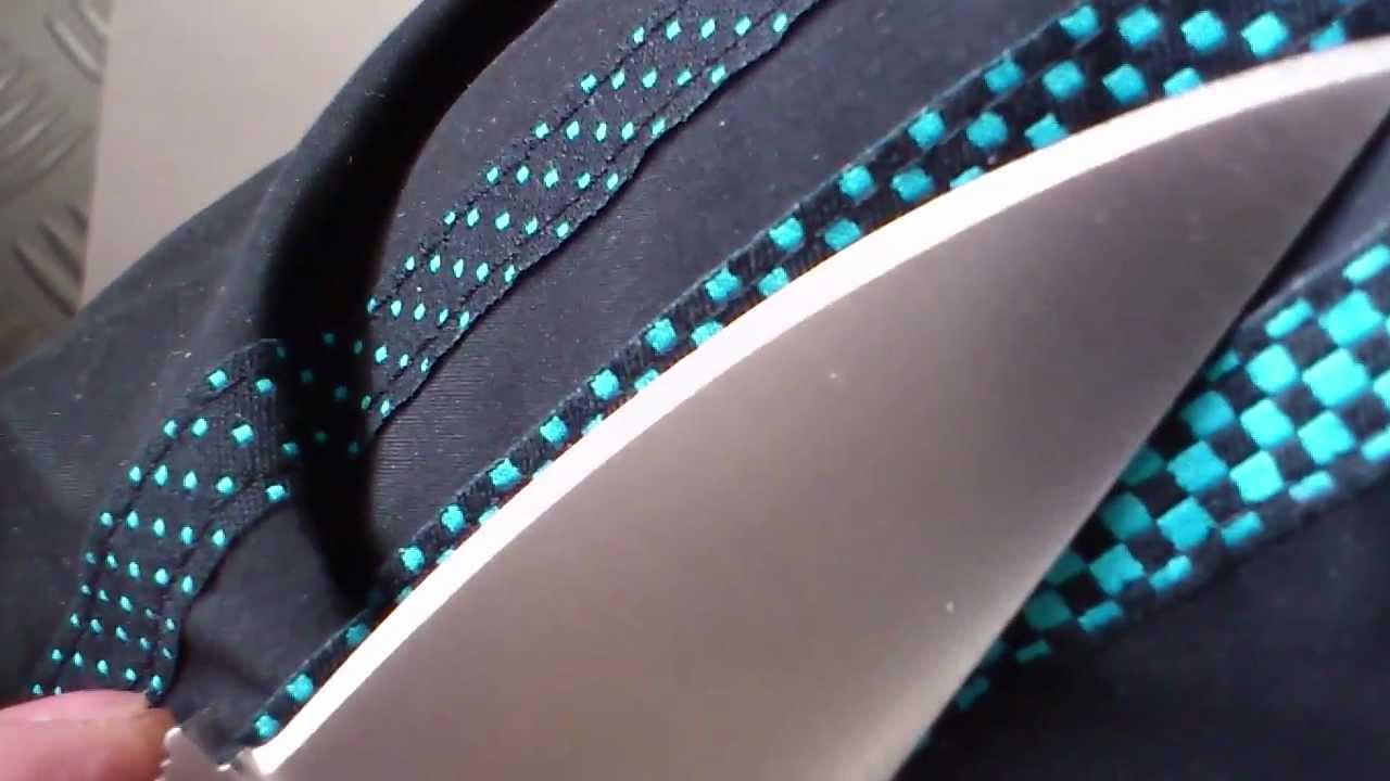 Spyderco Paramilitary 2, M390 - РК после теста на канате