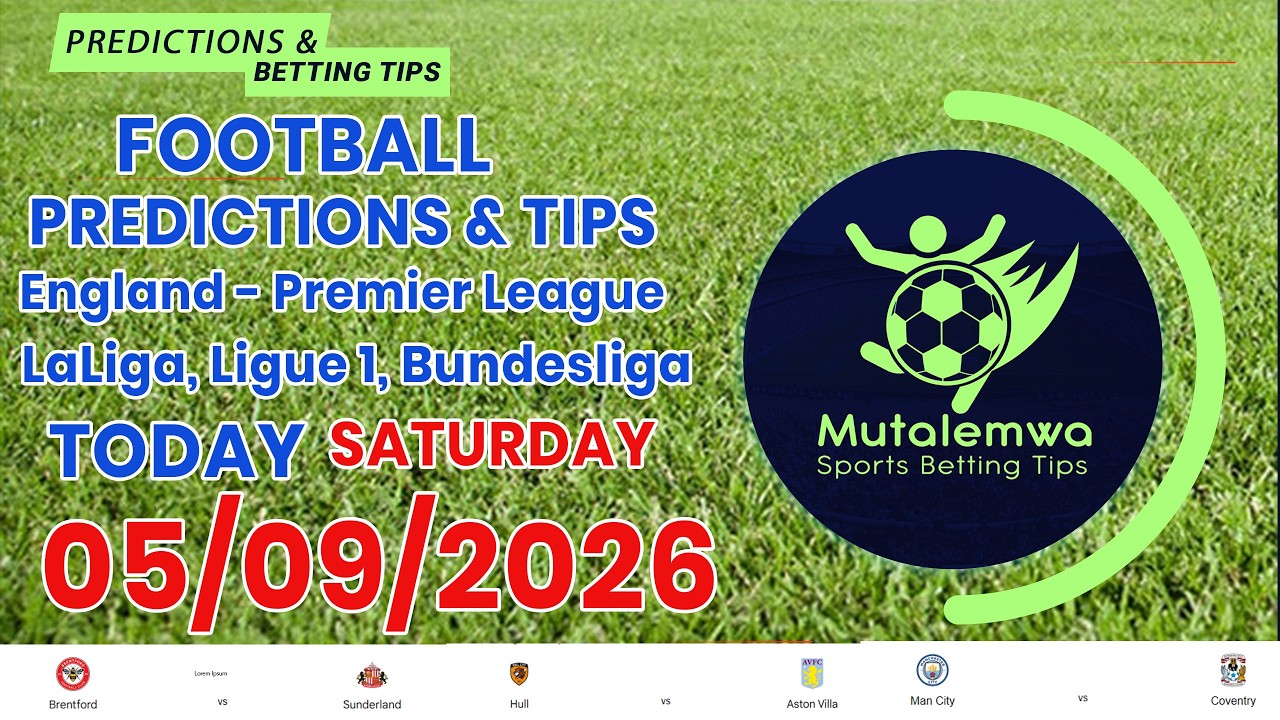 FOOTBALL PREDICTIONS TODAY 05/09/2026 SOCCER PREDICTIONS |BETTING TIPS, #betting@sports betting tips