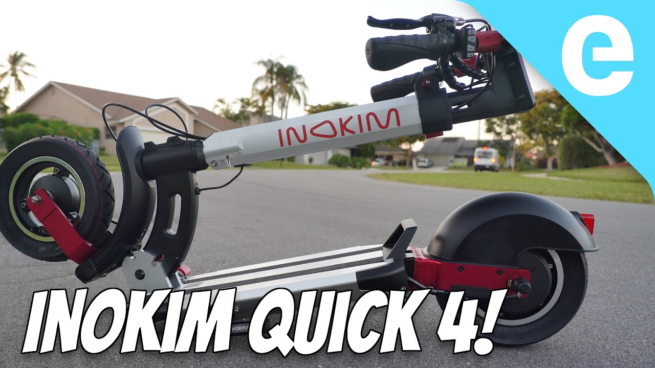 25 MPH Inokim Quick 4 electric scooter review