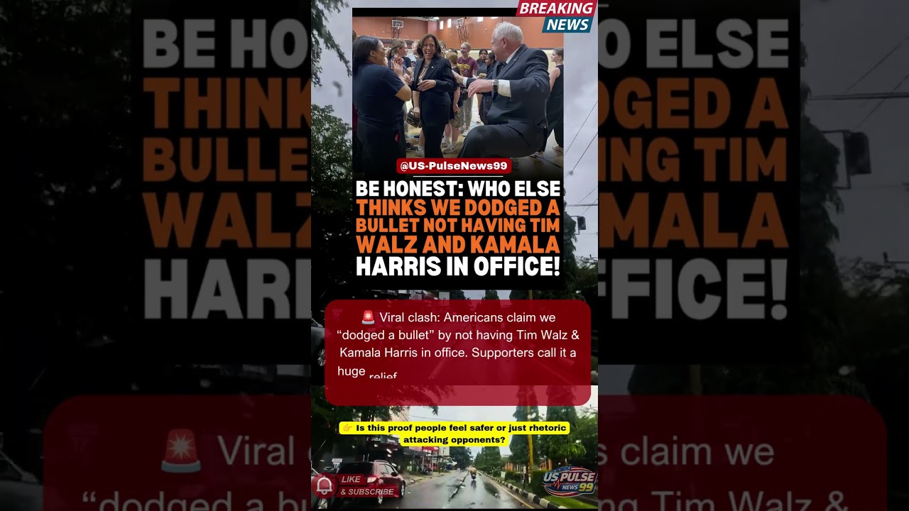 🔥Breaking news USA Walz & Harris Dodged! #BreakingNews #USPolitics #Shorts