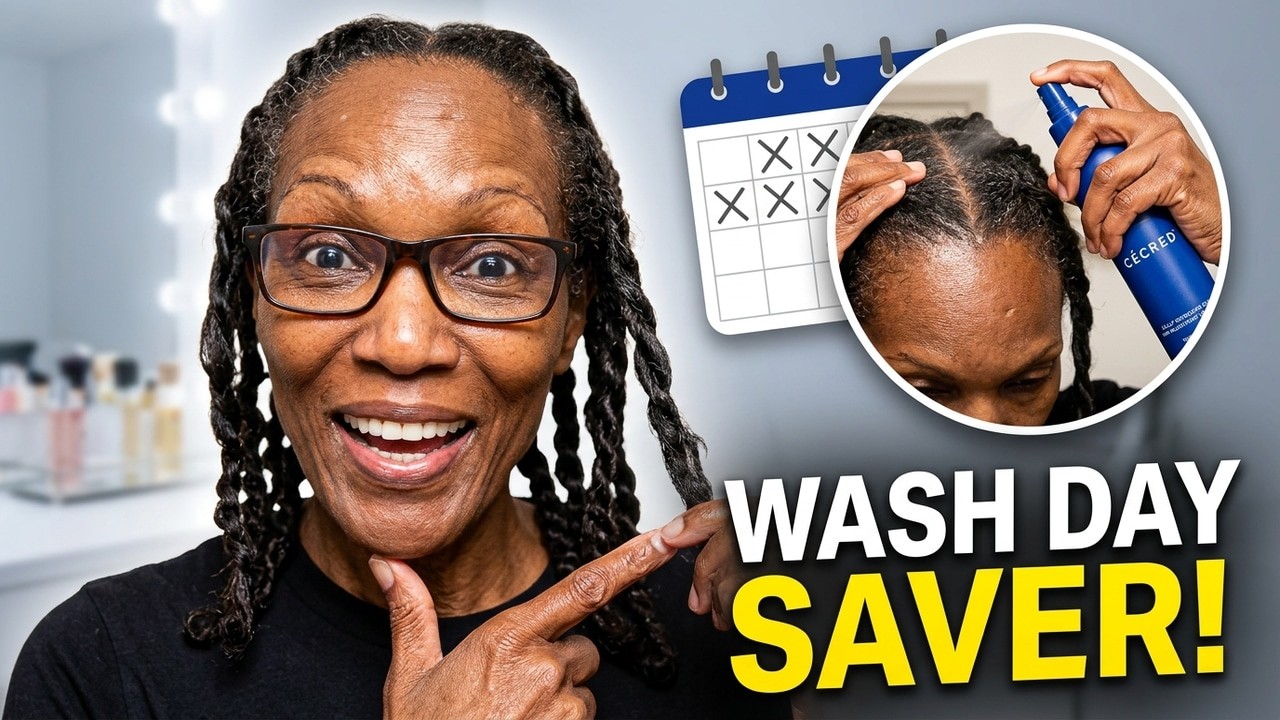 THIS IS HOW I KEEP MY RELAXED HAIR FRESH BETWEEN WASHES