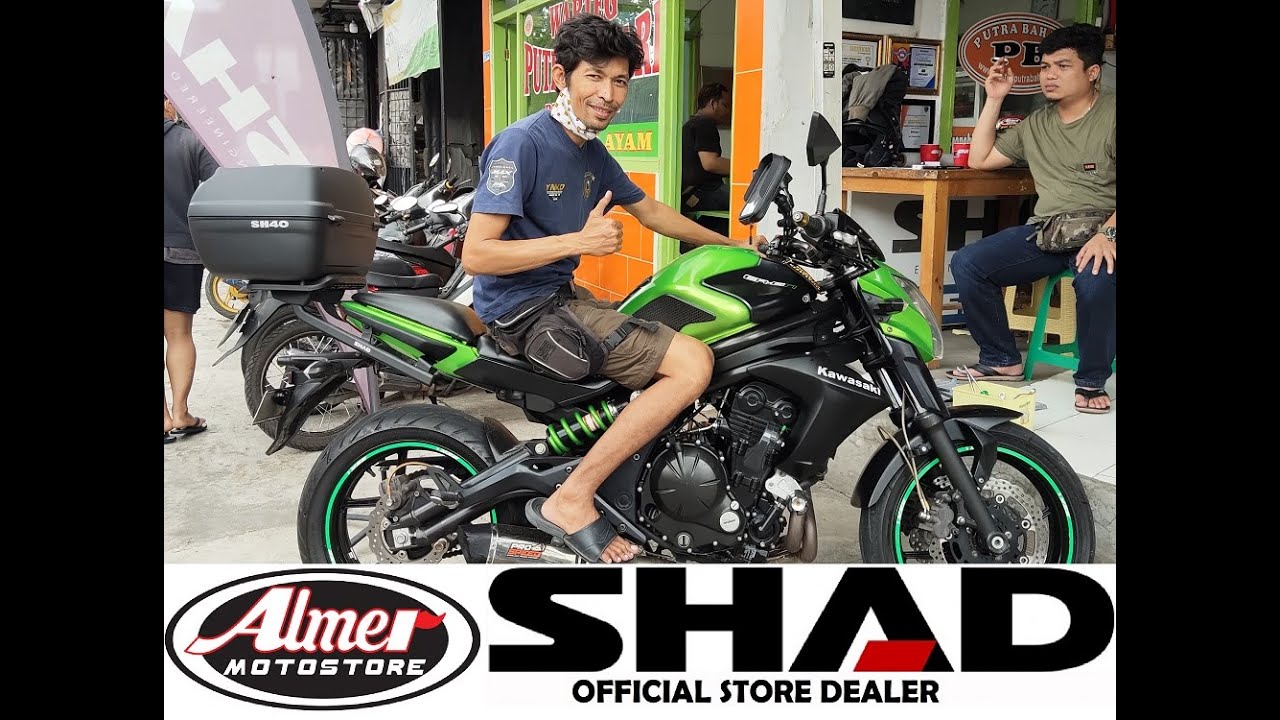 Shad Breket Kawasaki ER6