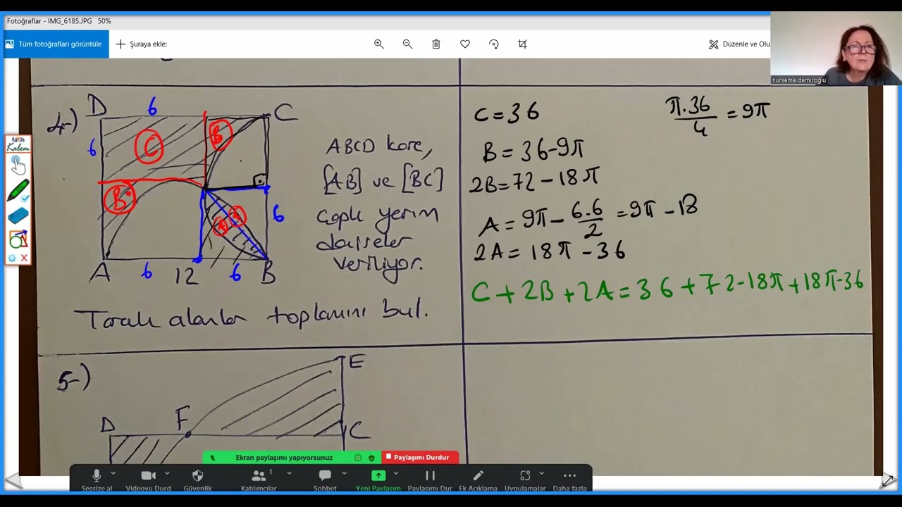 Matematik 11.Sınıf 2.Dönem 2. Sınav + PDF