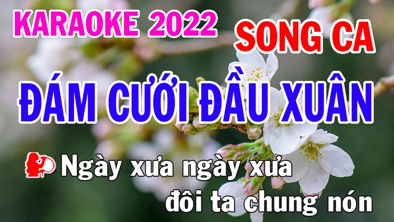 Đám Cưới Đầu Xuân Karaoke Song Ca Nhạc Sống - Phối Mới Dễ Hát - Nhật Nguyễn