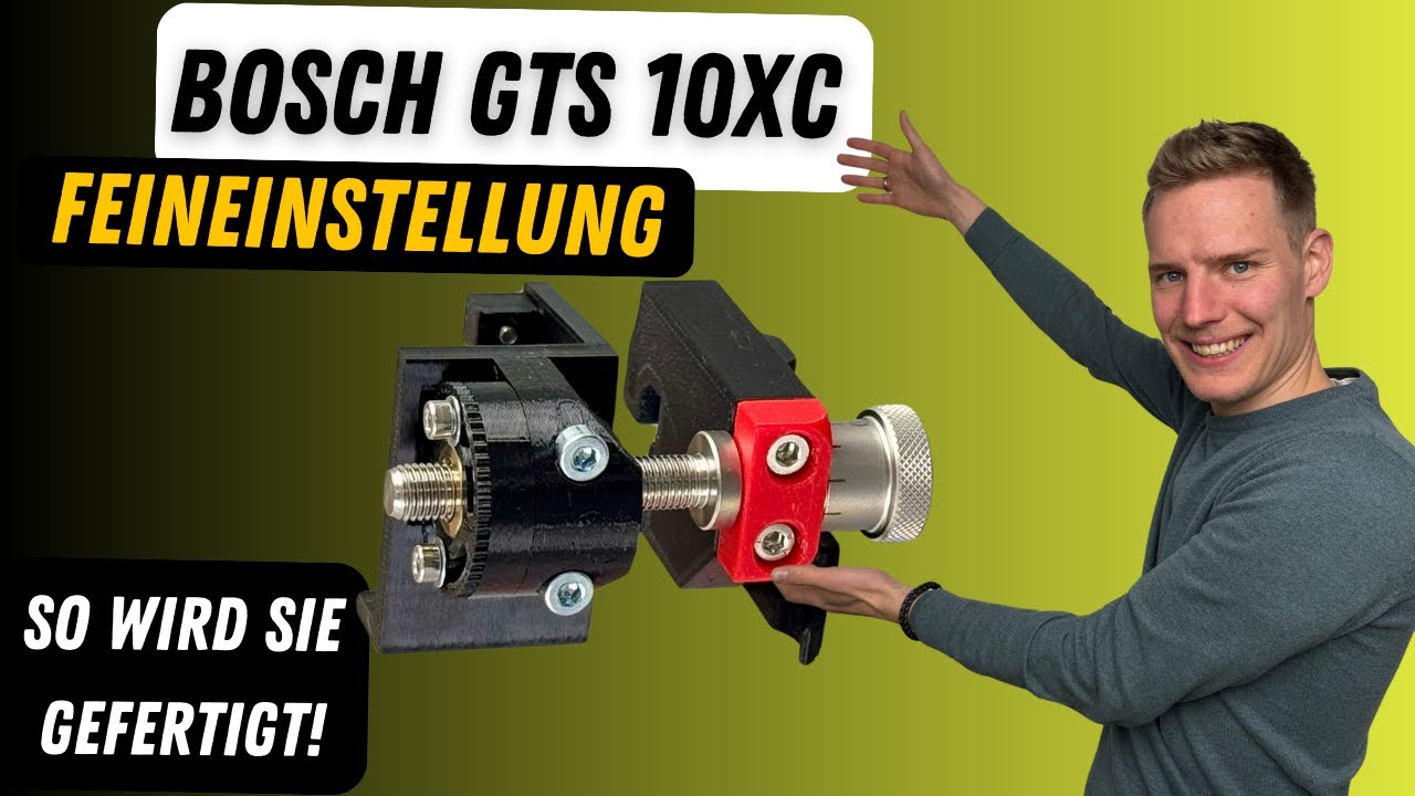 Bosch GTS 10XC Feineinstellung – So wird sie gefertigt!