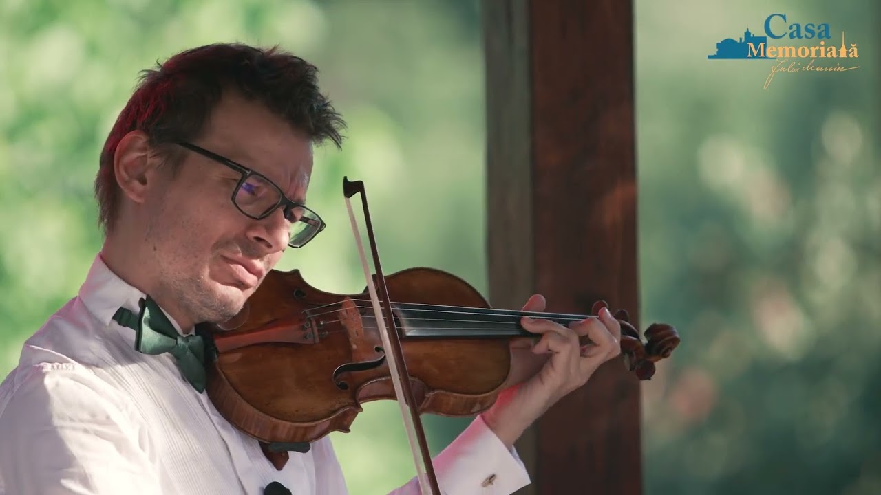 Turneul Internațional Stradivarius 2022 - Casa Memorială Iuliu Maniu Alexandru Tomescu & Dragos Ilie