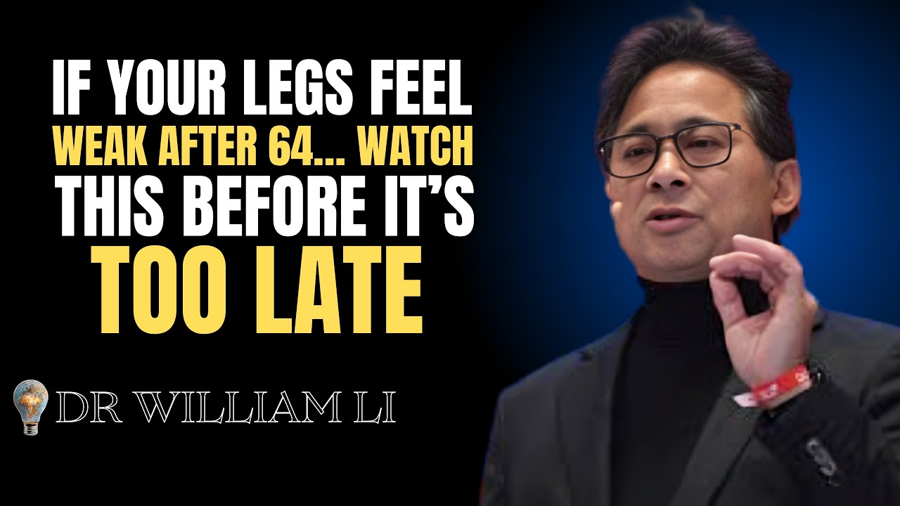 If Your Legs Feel Weak After 64… Watch This Before It’s Too Late | Dr. William Li