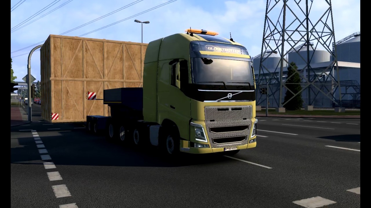 Massive Tech Transport! Volvo 750HP Globetrotter XL | 44T Load Bremen–Travemünde |ETS2|