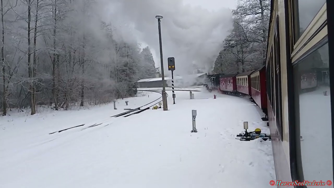 Winterdampf auf der Selketalbahn - und Harzquerbahn (24.01. - 25.01.2026) #harz #harzmountains