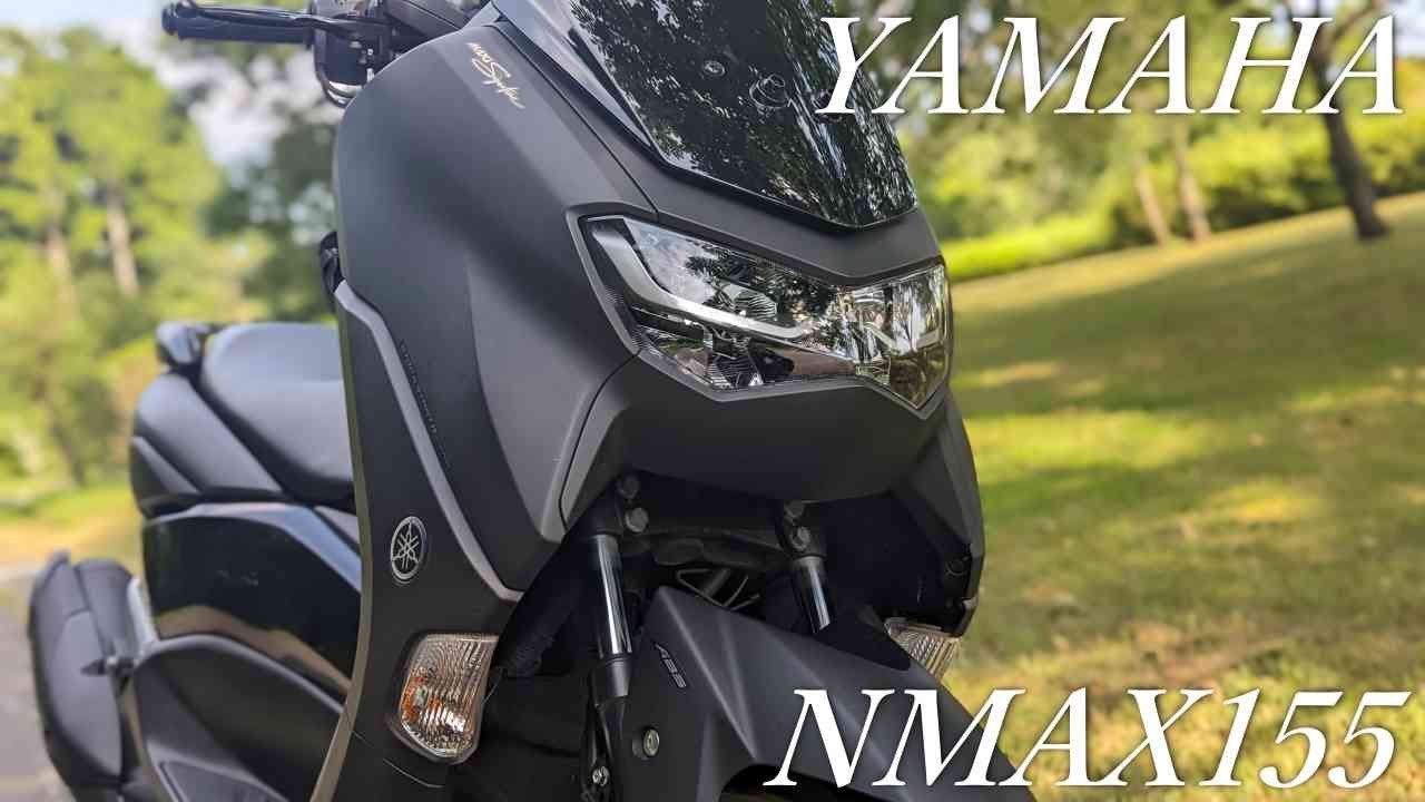 YAMAHA NMAX 155 Ride, Review, Highway, Max speed [English]