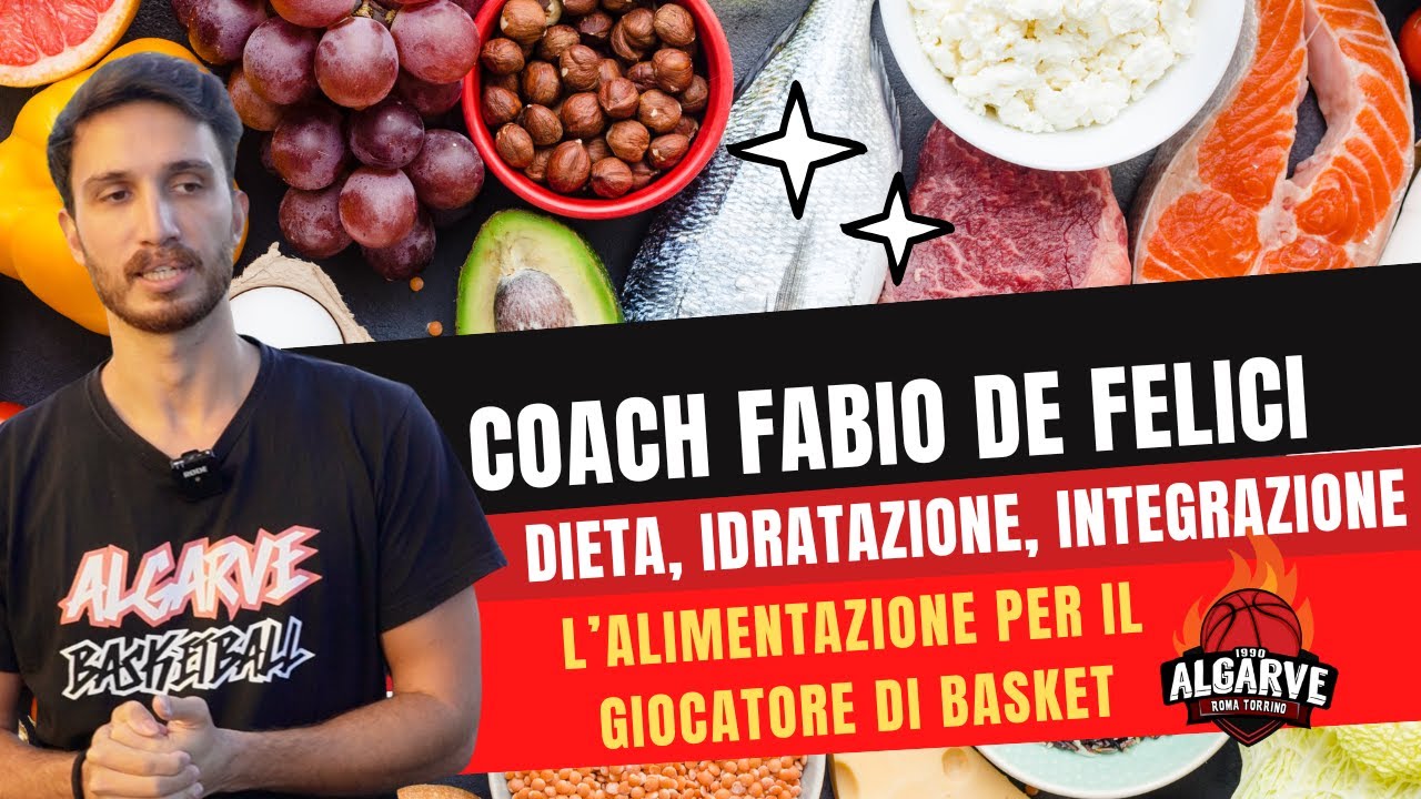 Cosa mangiare il giorno della partita di BASKET 🏀 Alimentazione, Idratazione & Integratori