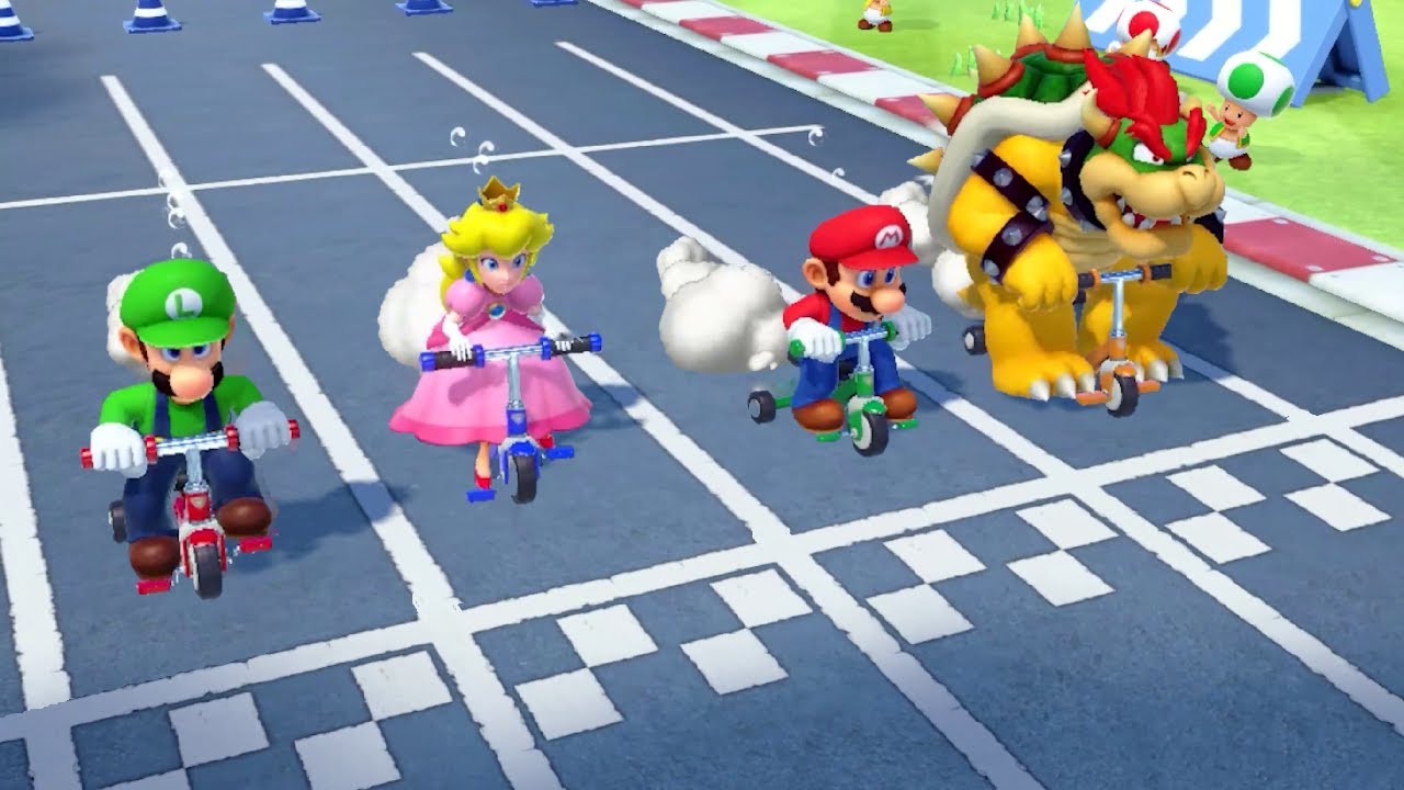 Mario Party Series - Luigi Wins by Outracing Everyone (Master CPU)