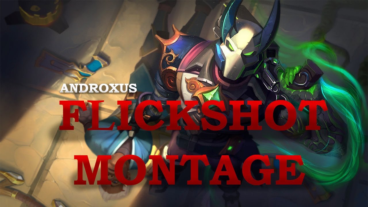 ANDROXUS FLICKSHOT MONTAGE |paladins montage|