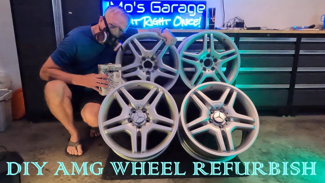 DIY - Mercedes CL55 AMG Wheel Refurbish