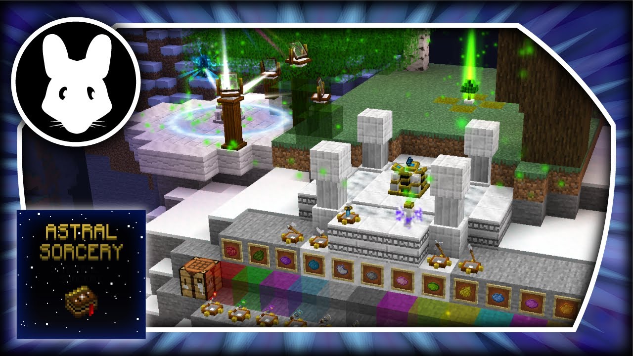 1.15/1.16 Astral Sorcery Pt8 -Bit-By-Bit- Starlight Infusion🌟