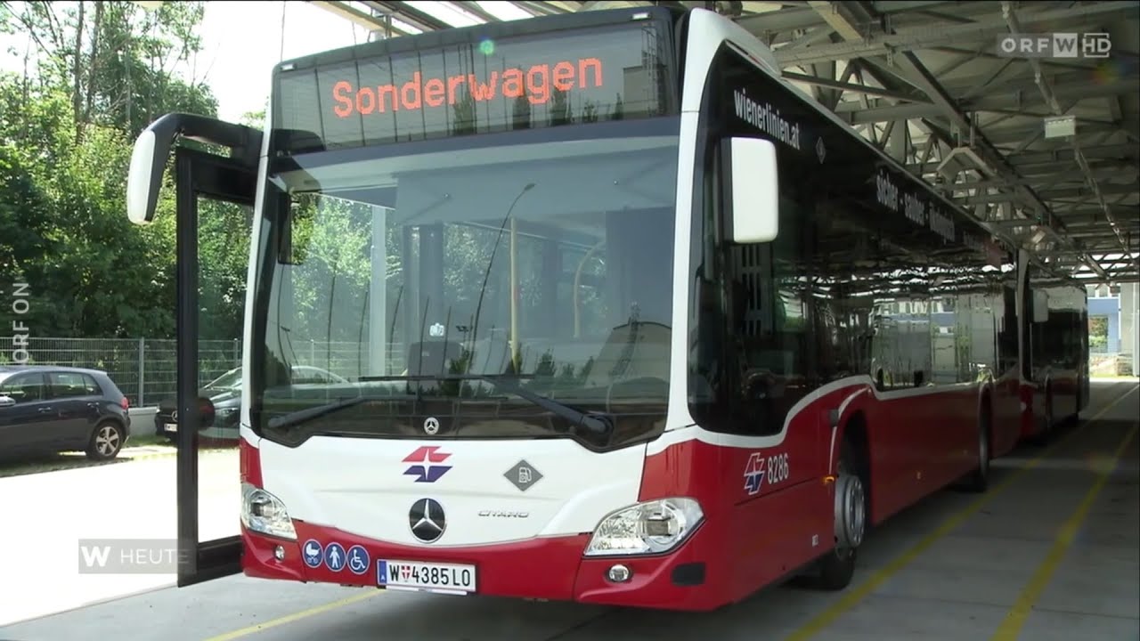 Neue Assistenzsysteme für Wiener Linien Busse