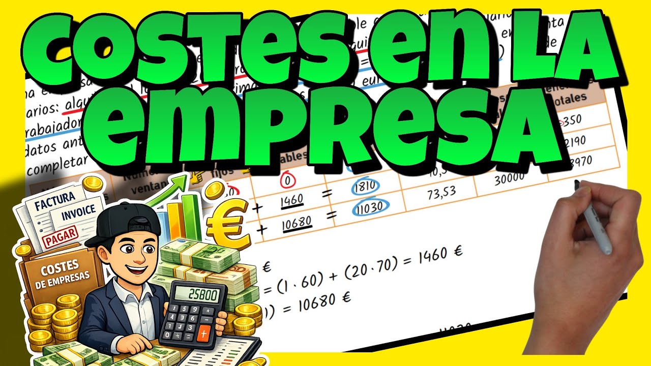 💰 Los COSTES en la EMPRESA | Economía