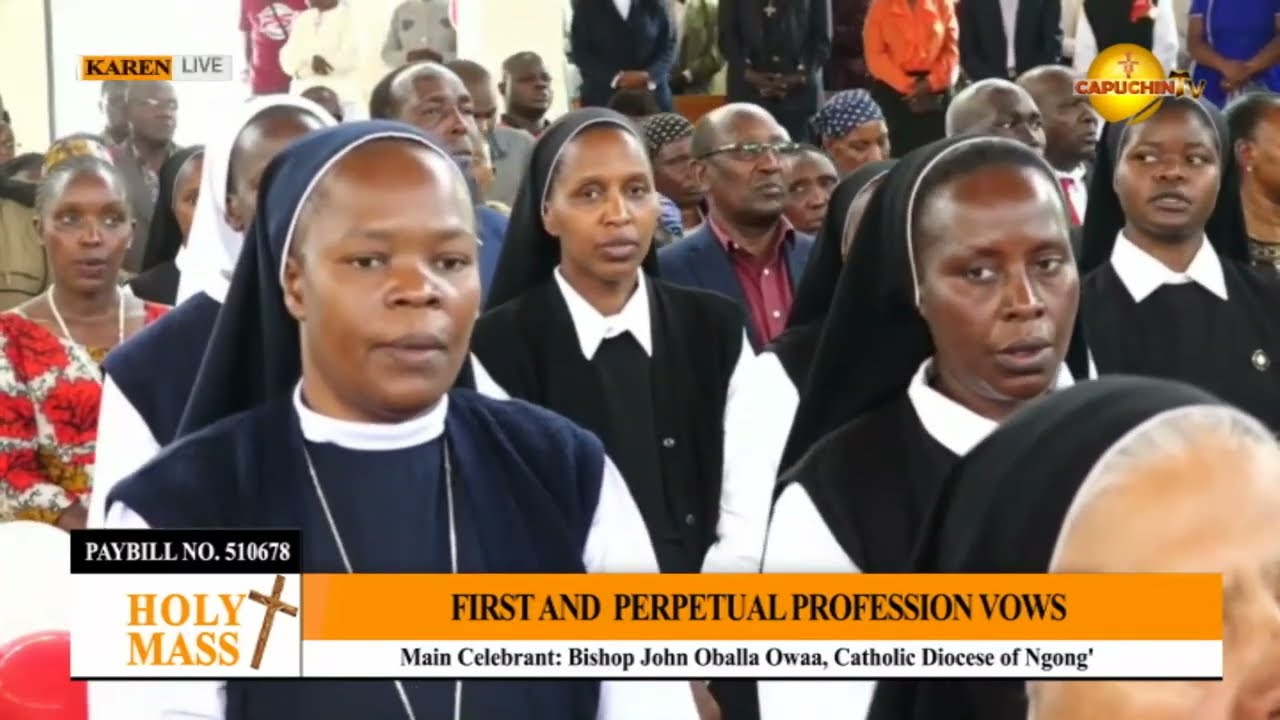 22-09-2023 | CAPUCHIN TV| MISSIONARY SISTERS OF EVANGELIZATION | First & Perpetual Profession Vows