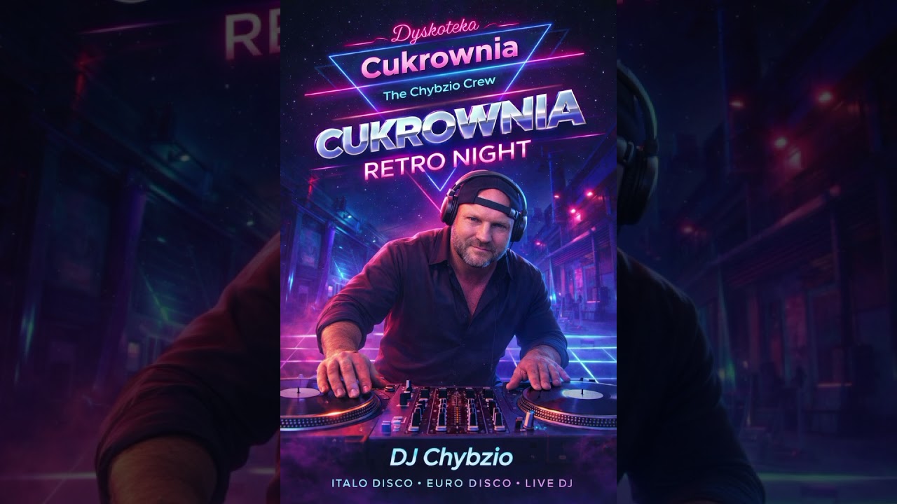 DYSKOTEKA CUKROWNIA – RETRO NIGHT