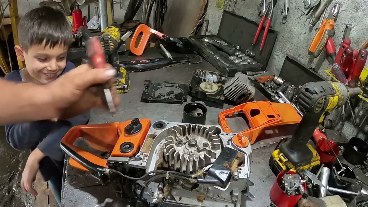 Motorlu Testere Komple Revizyon  Nasıl Yaptım