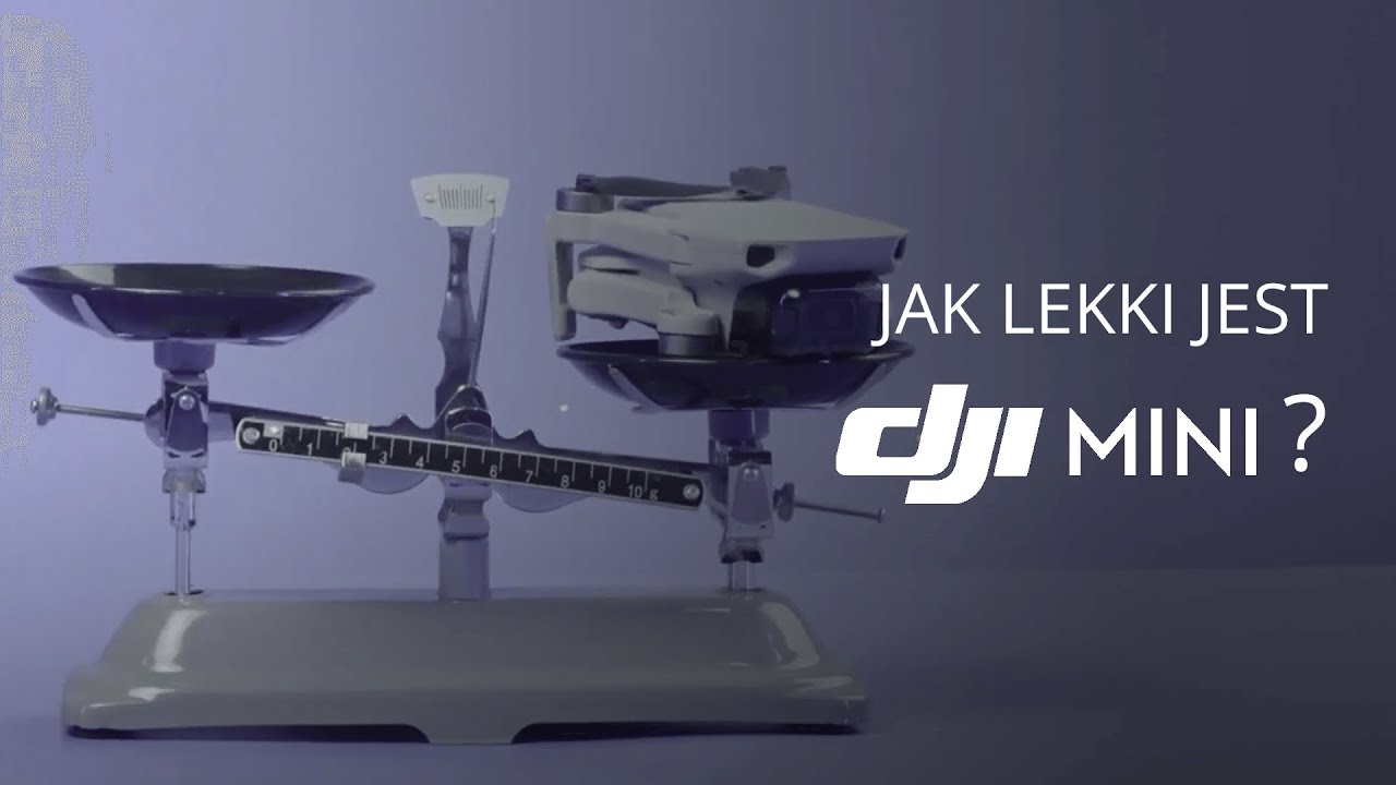 Jak lekki jest Mavic Mini? (PL)