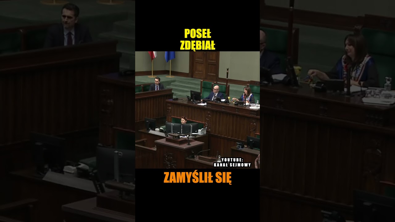 POSEŁ ZDĘBIAŁ 😳